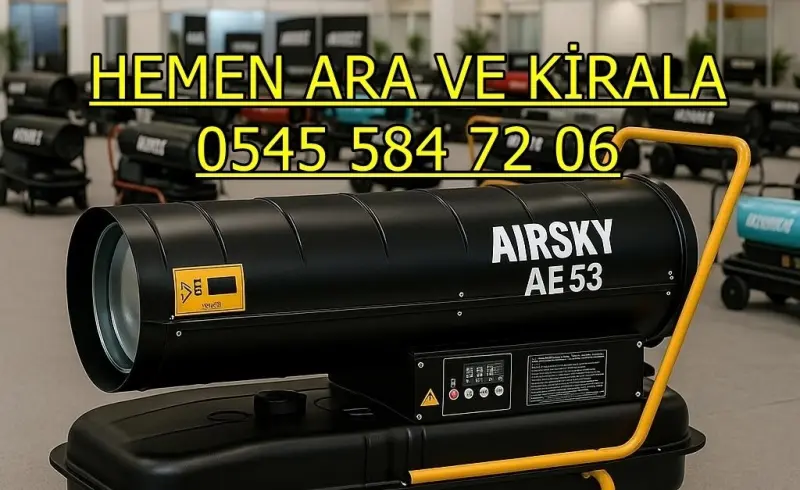 Çekmeköy MAZOTLU ISIMAK KİRALAMA FİRMASI