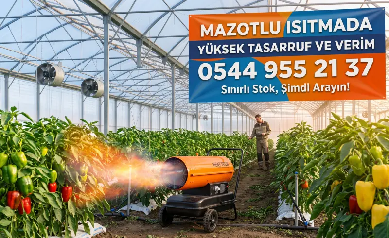 Manisa Kula Sera Isıtma Makinesi Kiralama ve Satış